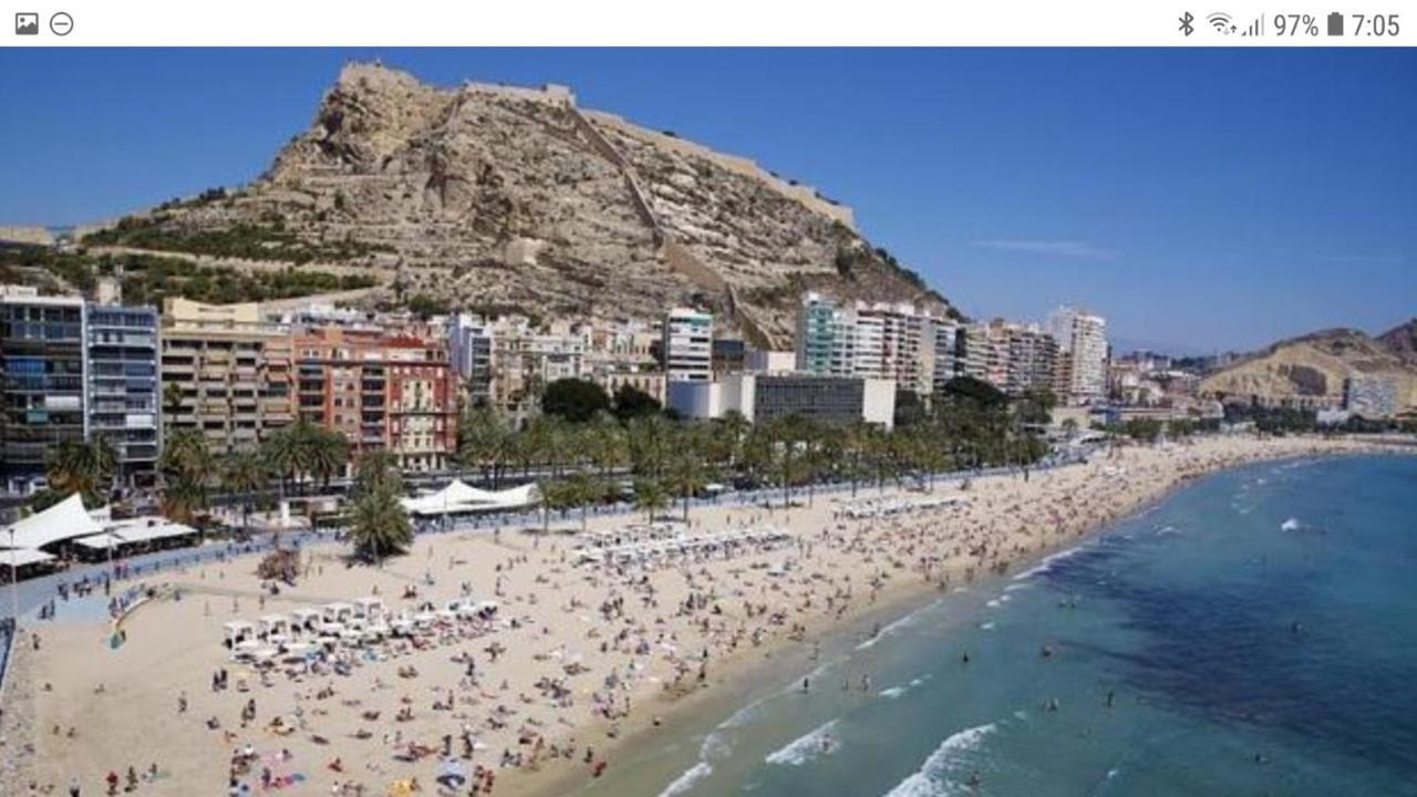 Apartamentos Centro Santa Pola Bagian luar foto